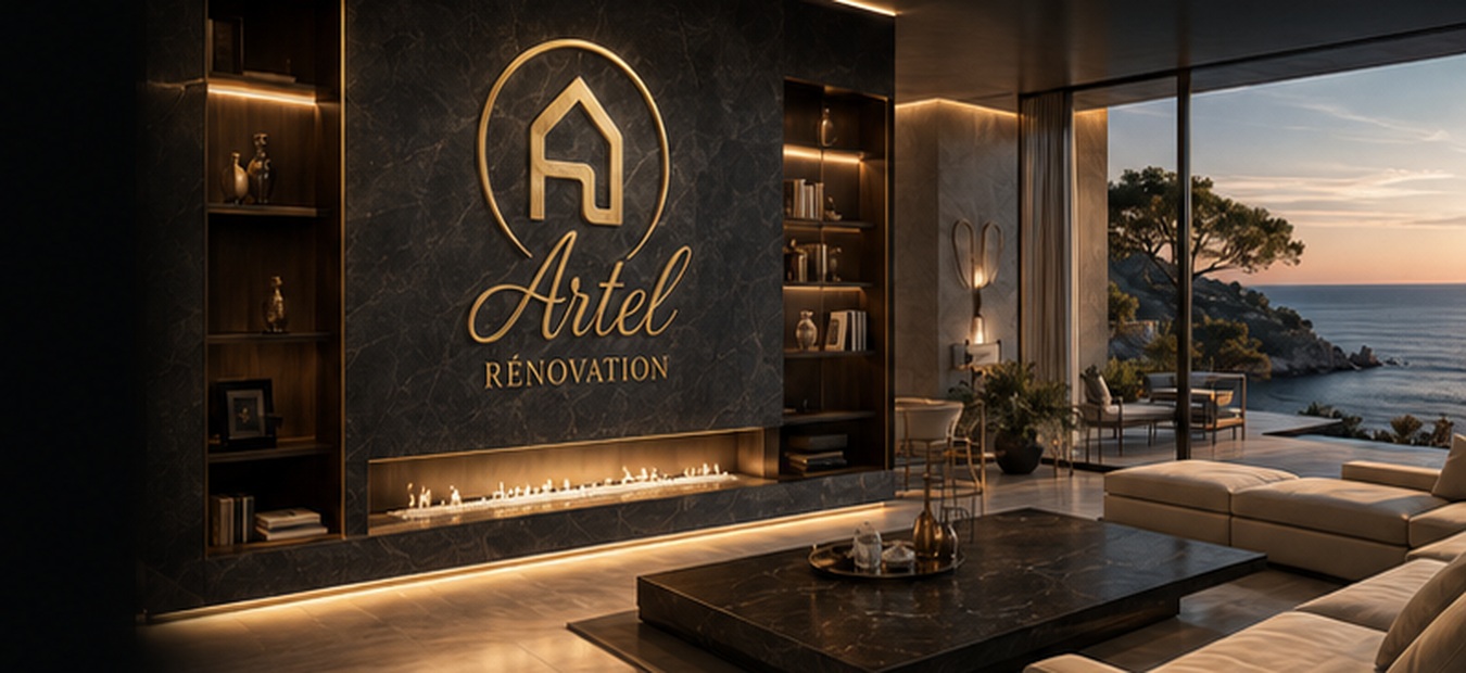 Интерьер премиум-класса Artel Rénovation на Лазурном Берегу